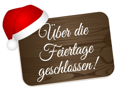 Öffnungszeiten Weihnachten